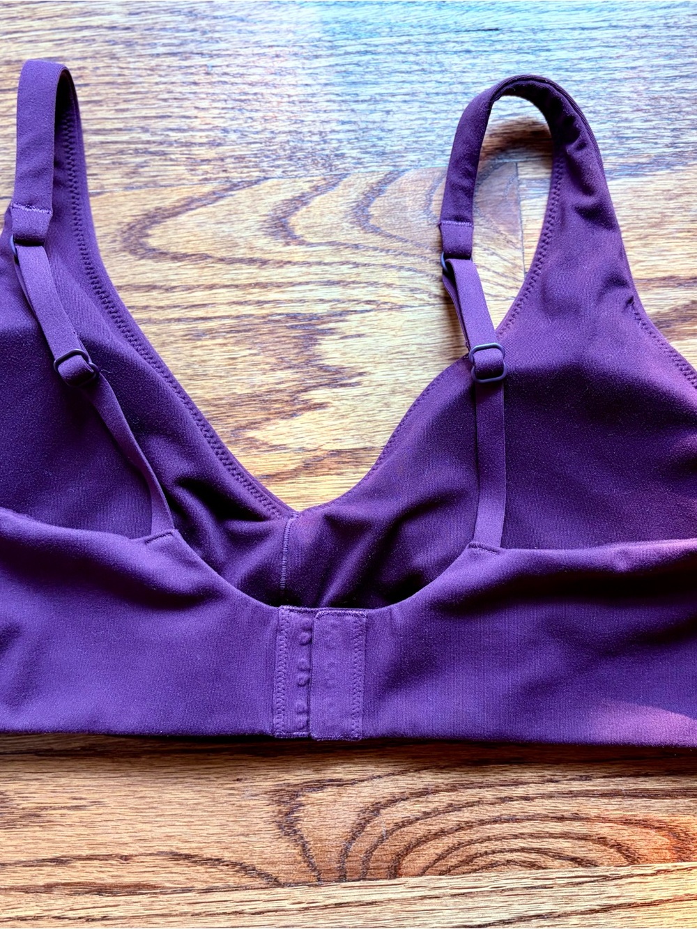 Fabletics Plum Purple Padded Sports Bra Size M - Picture 6 of 11